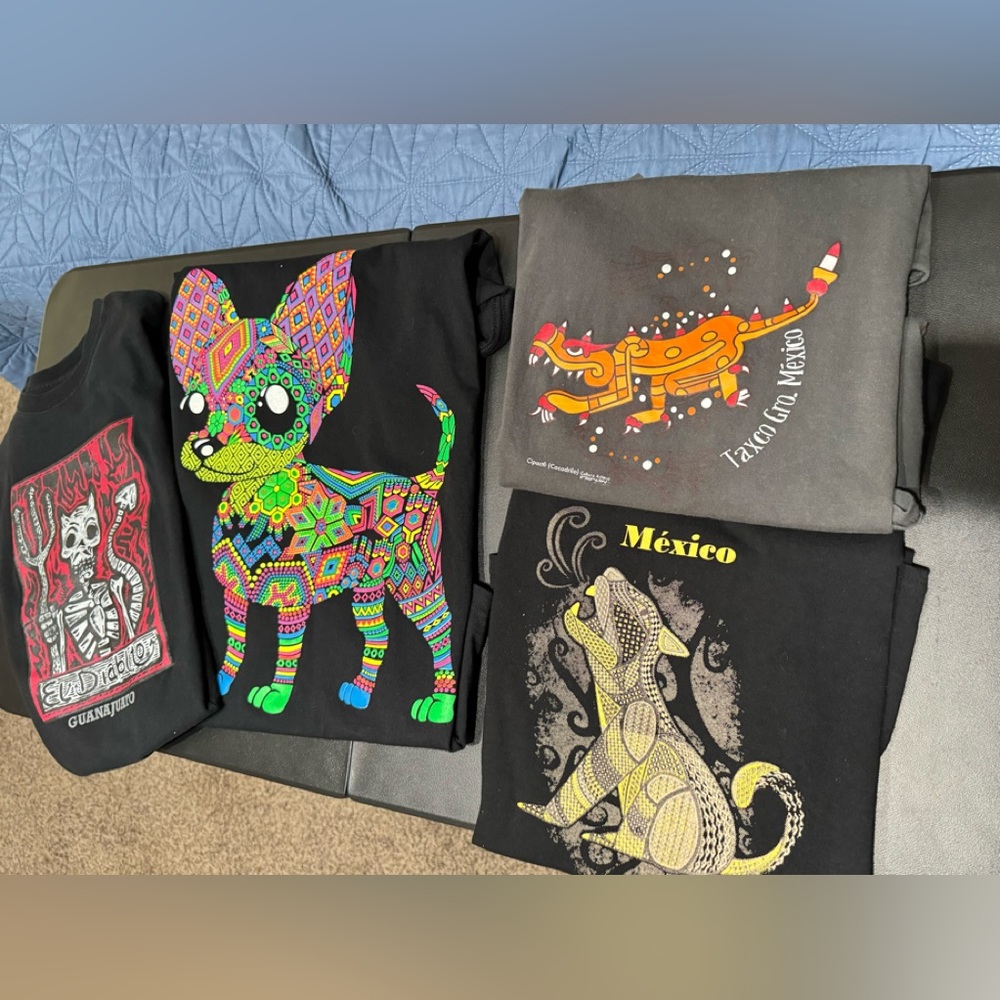 Bundle of Tee-shirts from Mexico